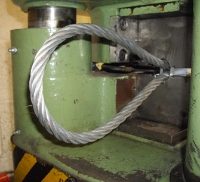 wire rope press web