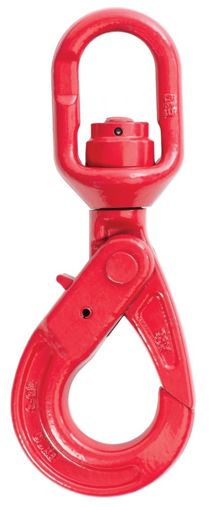 Duke swivel locking hook with roller bearing - Premier Lifting and