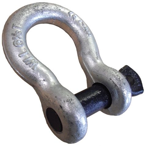 1 ton Alloy Bow Shackle Screw Pin Tested 
